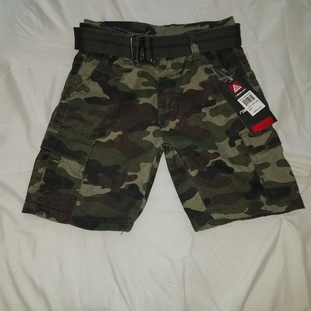 Roadblock Army Camo shorts